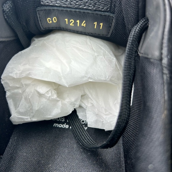 Men's Louis Vuitton monogram trainer sneakers size 11 fits 12 US made in Italy - Picture 8 of 10